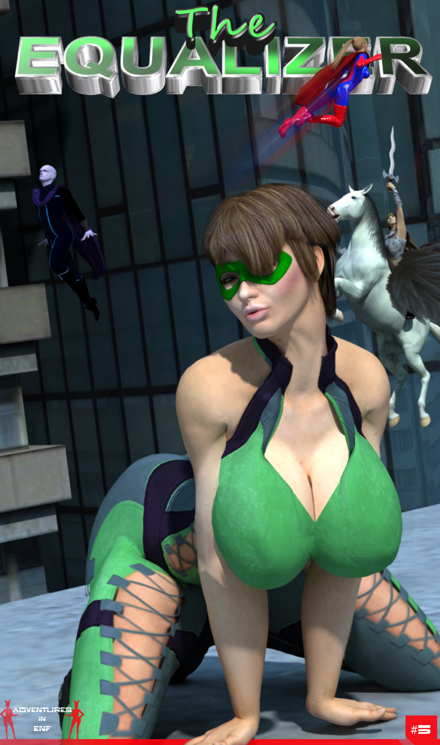 equalizer superheroines stripping and embarrasment